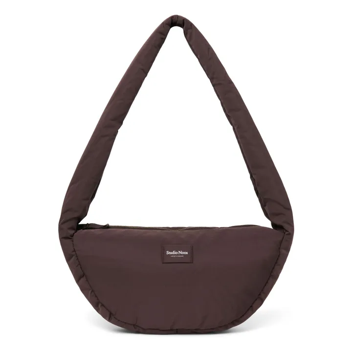 Mini sac bandoulière Puffy | Marron- Image produit n°0