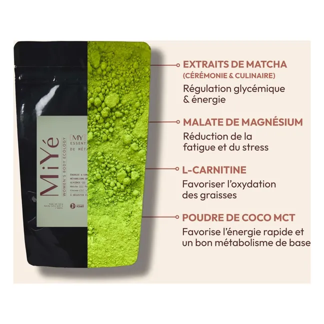 Matcha latte potenciador esencial del metabolismo - 146g