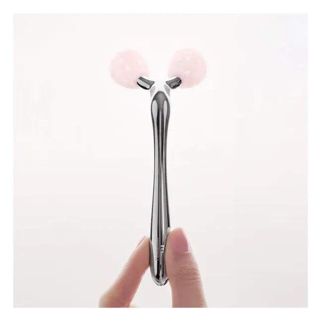 DuoRoller Viso in Quarzo Rosa 