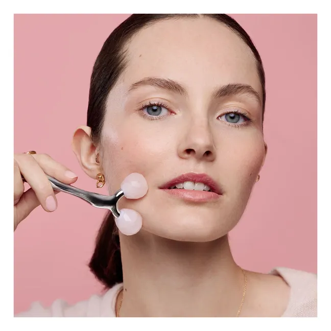 DuoRoller Visage en Quartz Rose 
