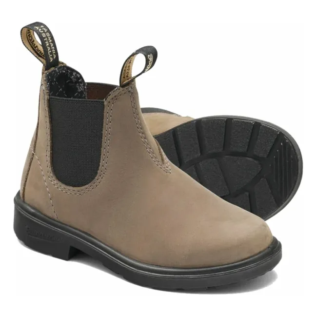 Stivali Chelsea Oil Nubuck | Beige