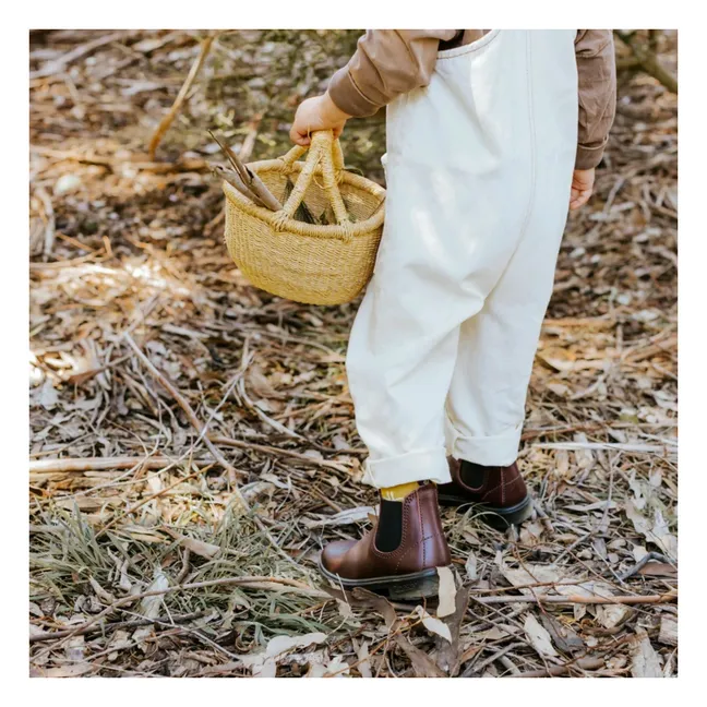 Chelsea Boots Glattleder | Burgunderrot