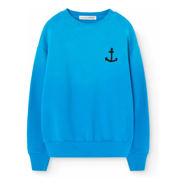 Sudadera Bear Anchor | Azul Mar