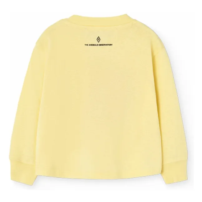 Camiseta de algodón ecológico Wapiti | Amarillo