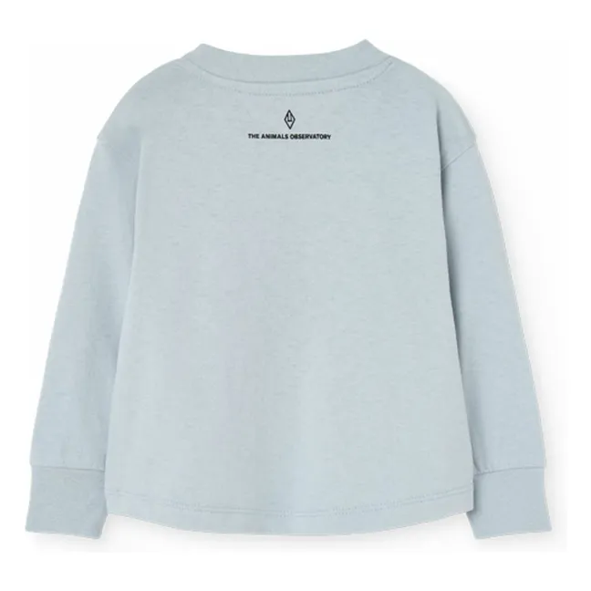 T-shirt Wapiti The Animals Observatory Coton Bio | Bleu pâle