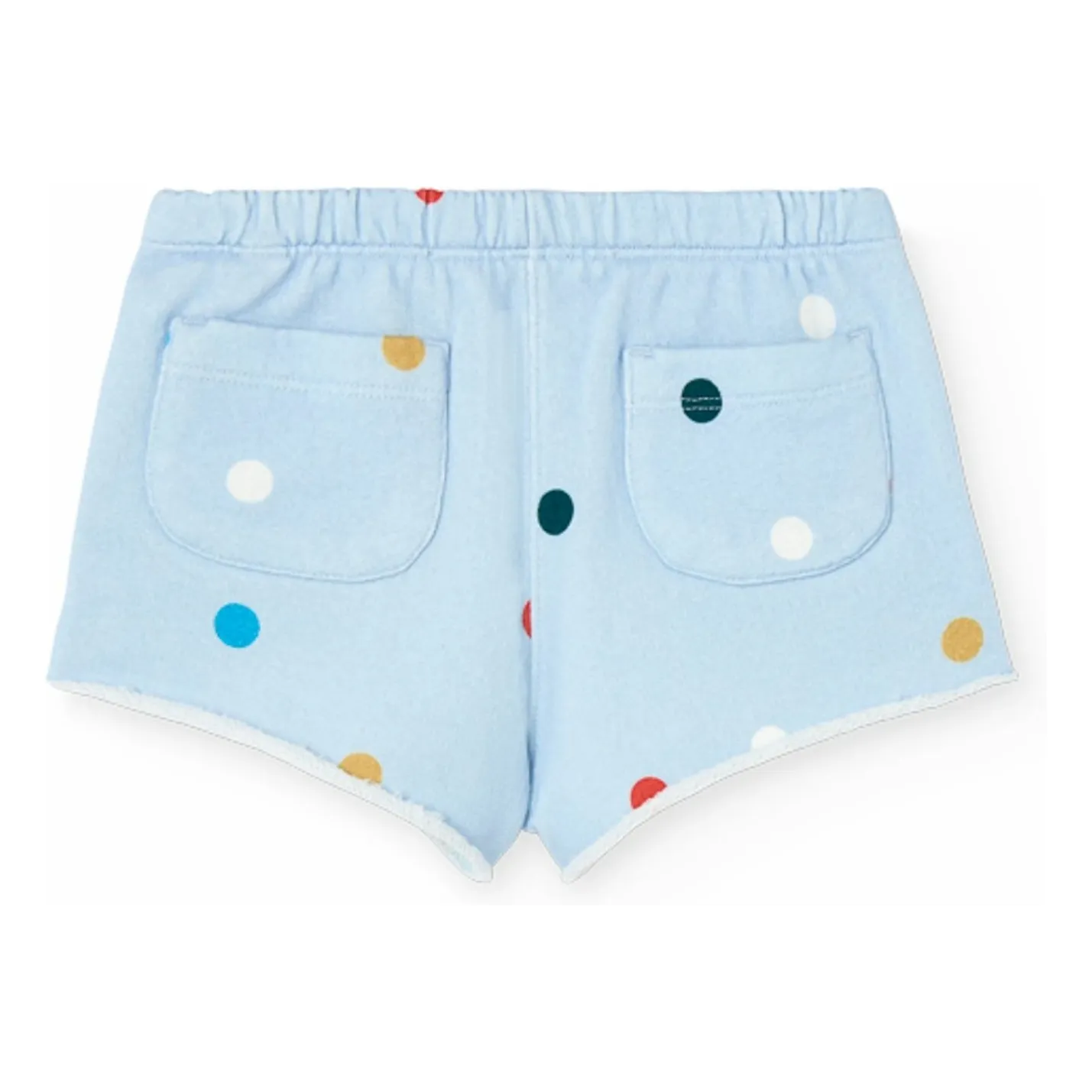 Short Turtledove à Pois | Bleu ciel- Image produit n°1