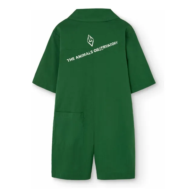 Combinaison Squirrel Coton Bio | Vert sapin