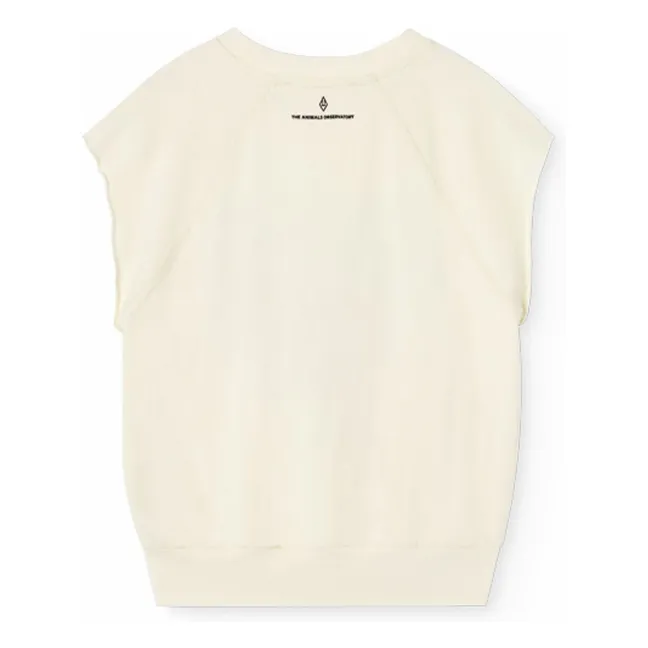 Top Squab Mes Amis Coton Bio | Blanc