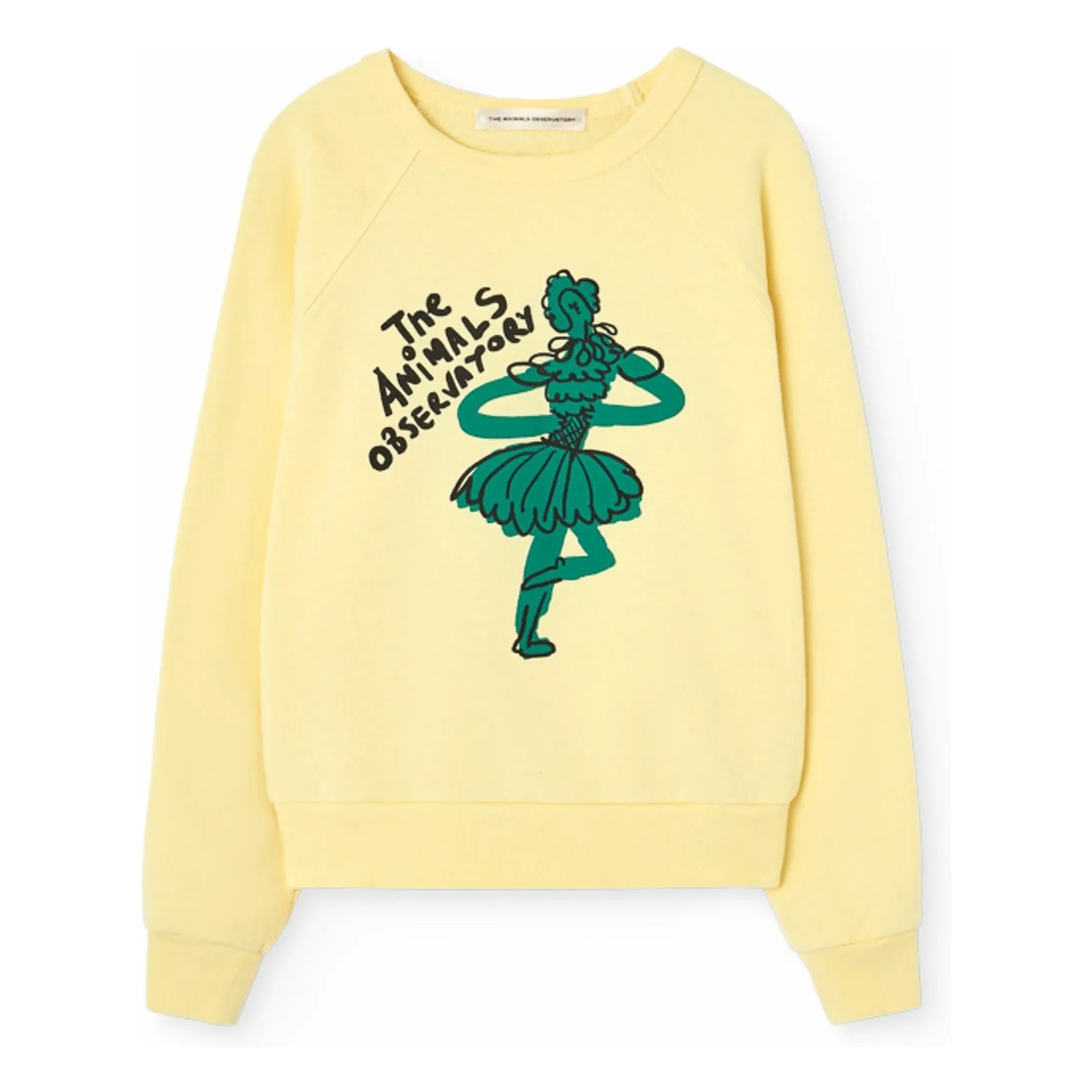 Sweat Shark Danseuse | Jaune- Image produit n°0