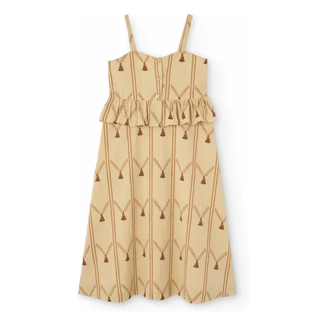 Robe Roe Coton Bio | Jaune pâle