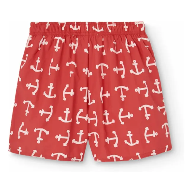 Bañador Anti-UV Puppy Anchors | Rojo