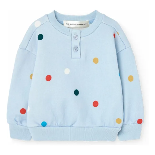 Sudadera de lunares Puma | Azul Cielo