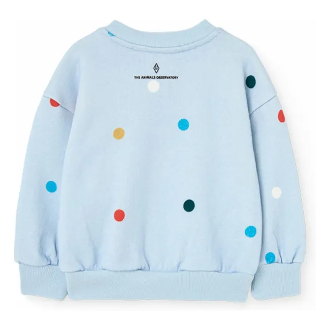 Sudadera de lunares Puma | Azul Cielo