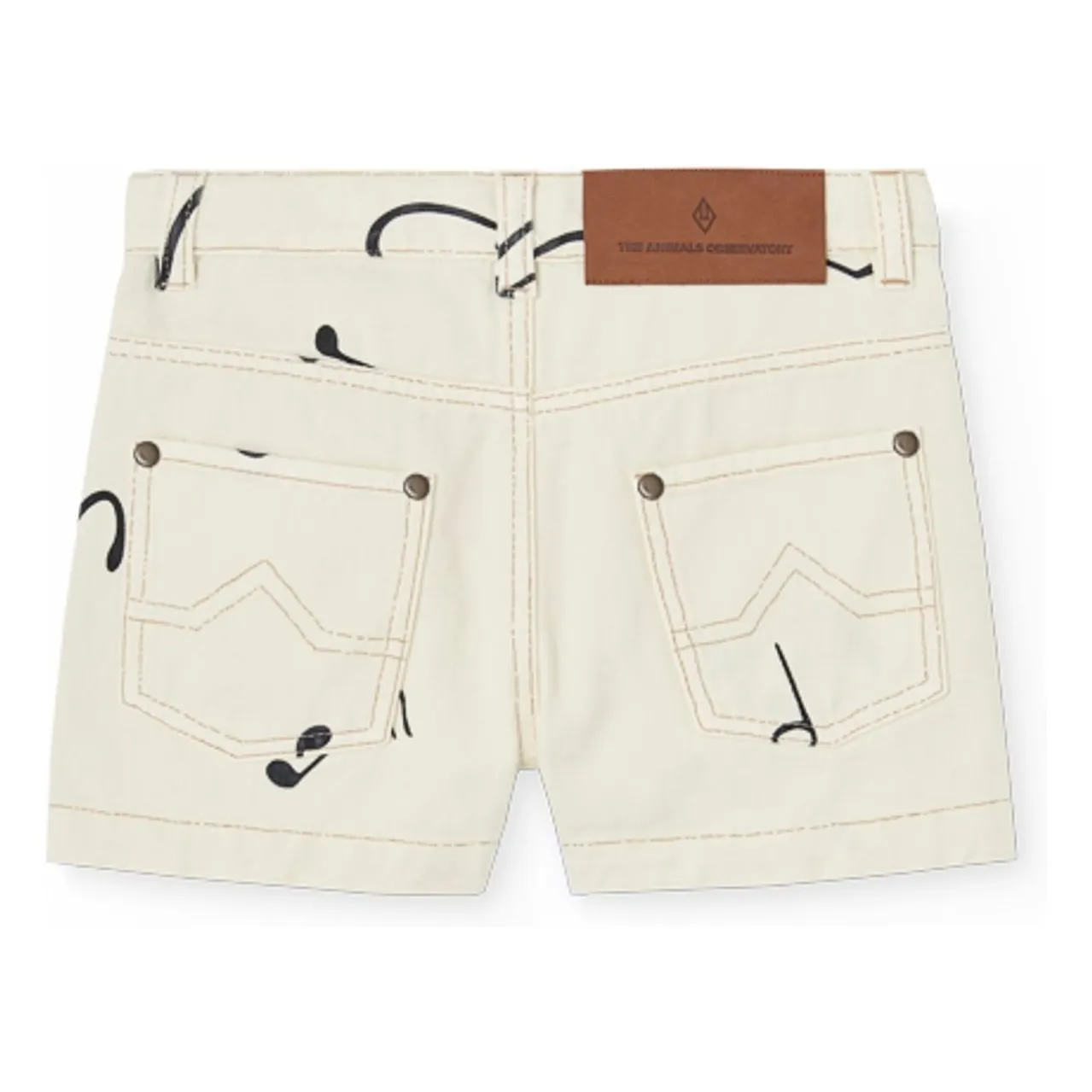 Short Pig Musique | Blanc- Image produit n°3