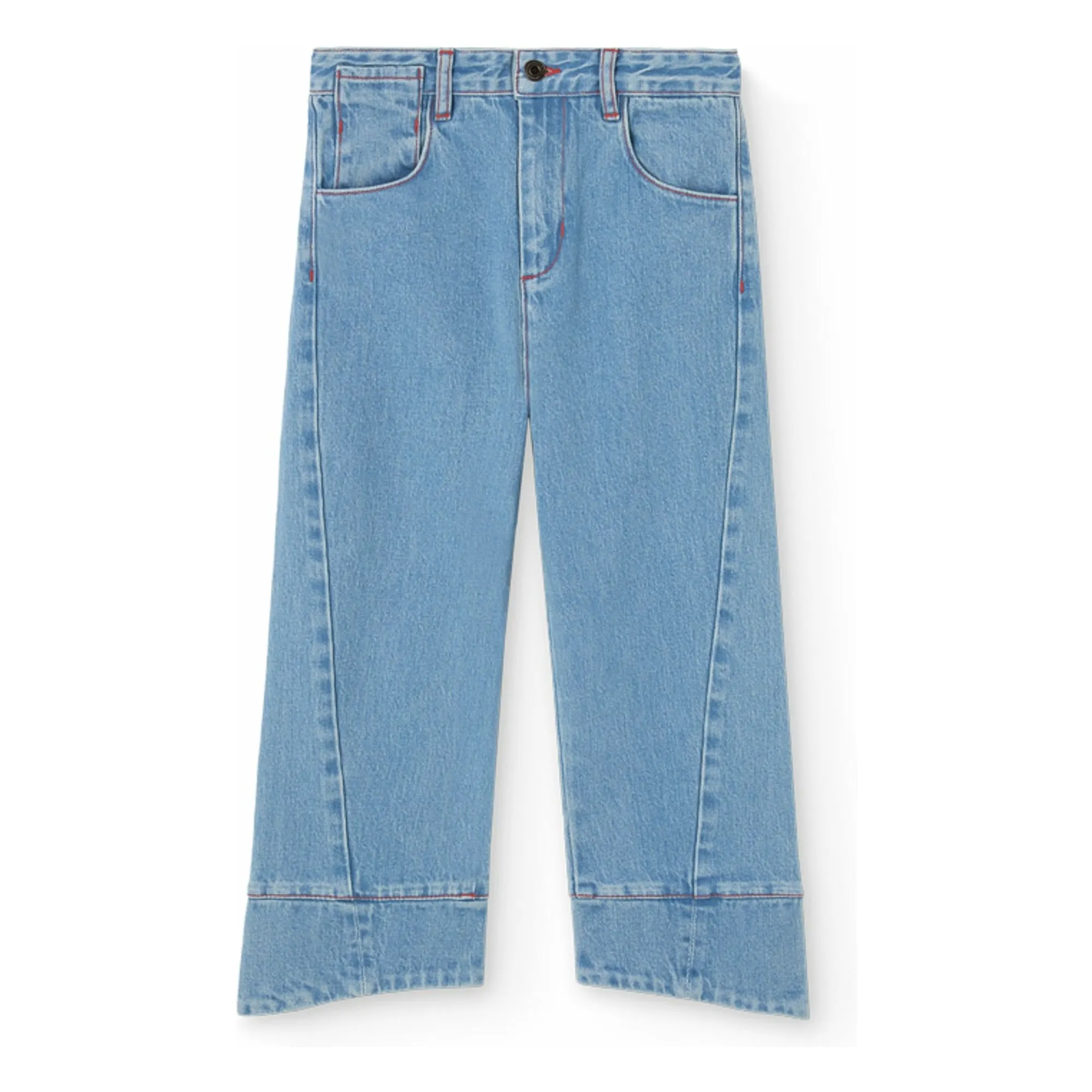 Jean Loon Coton Bio | Bleu Clair- Image produit n°0