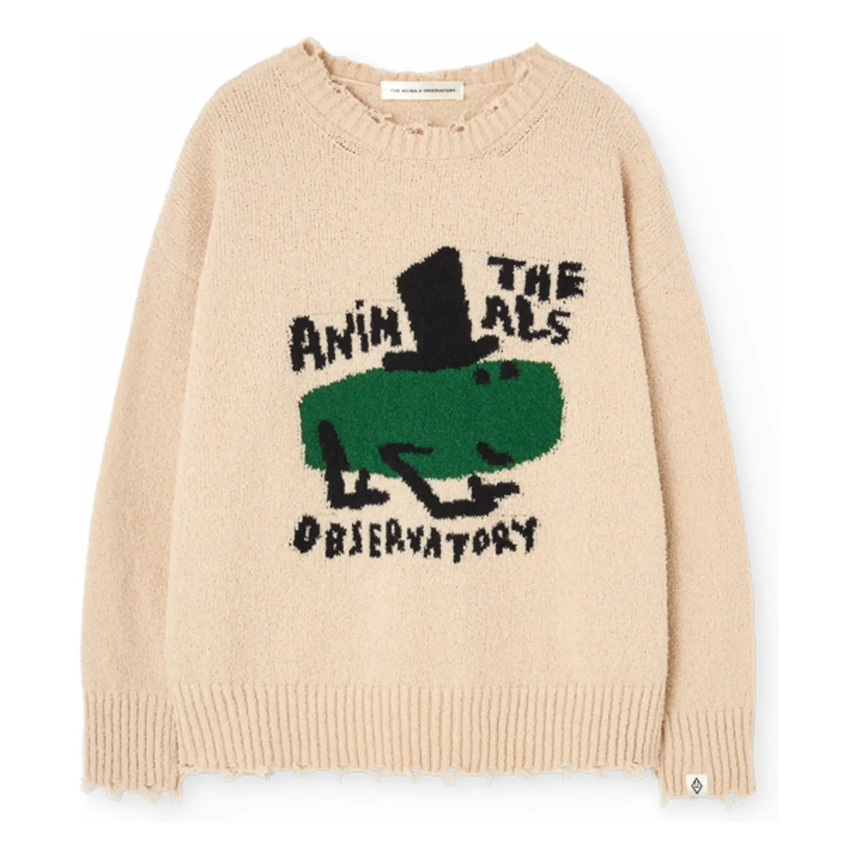 The Animals Observatory Beige Gollie Sweater