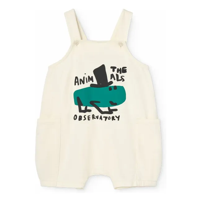Gase The Animals Observatory jumpsuit Organic cotton | White