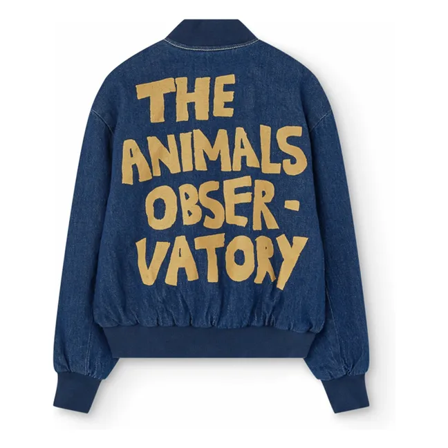 Bomber Denim Finch Organic Cotton | Dark Blue