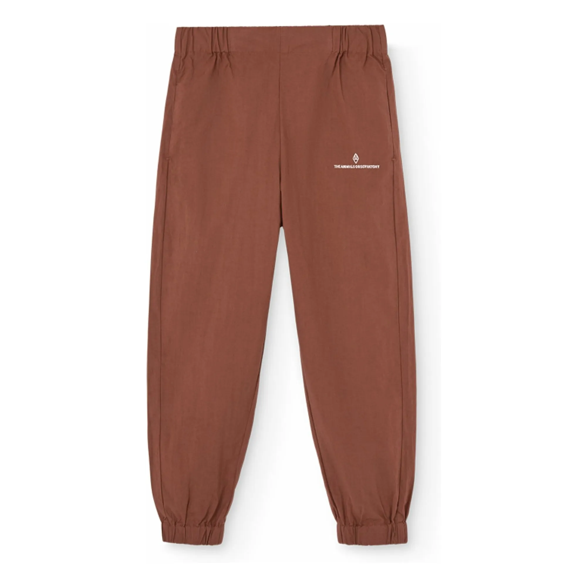 The Animals Observatory Brown Elephant Organic Cotton Pants