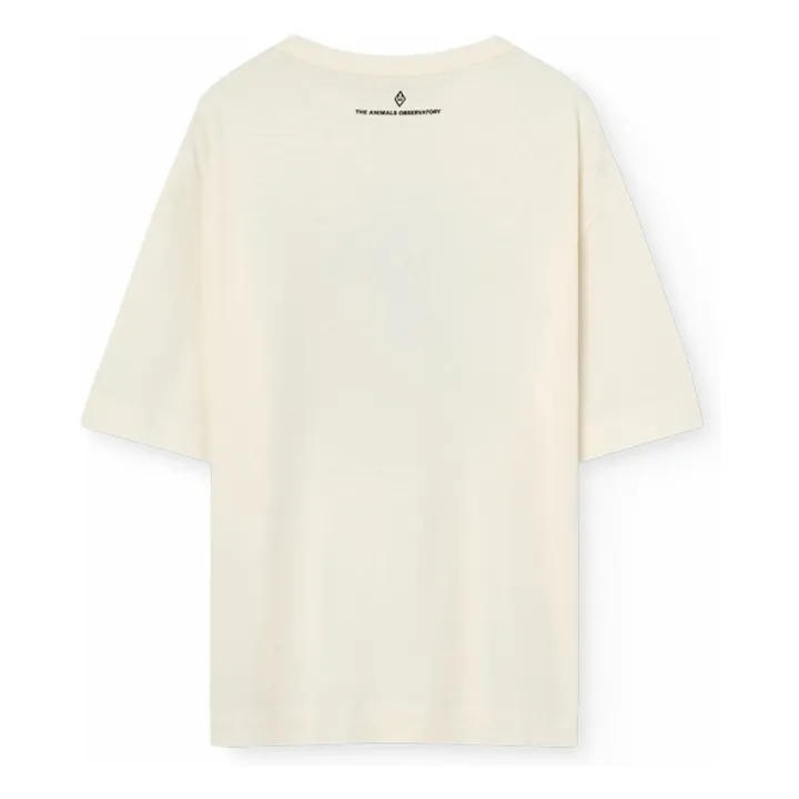 Camiseta Collie The Animals Observatory Algodón orgánico | Blanco- Imagen del producto n°3
