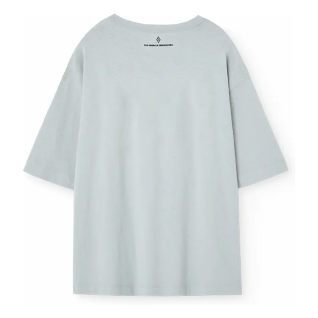 Collie Mes Amis organic cotton T-shirt | Pale blue