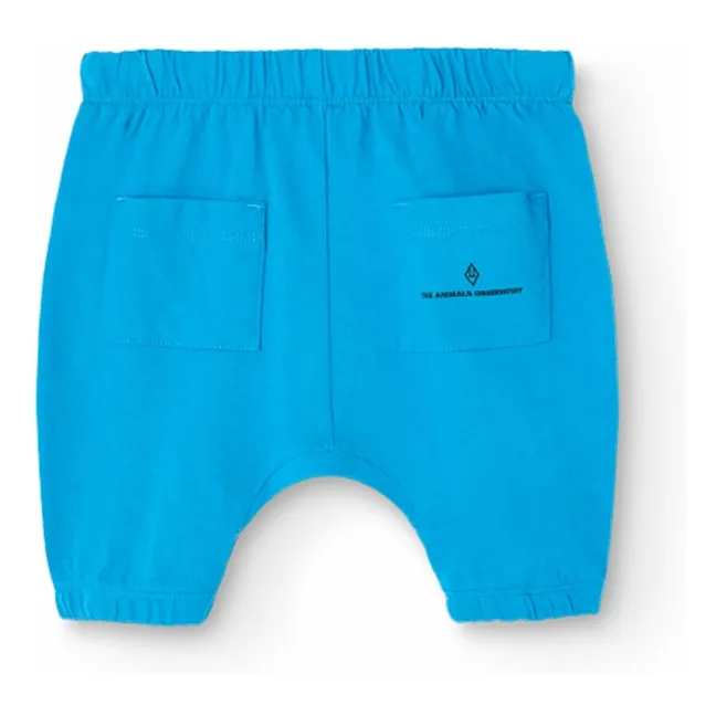 Pantalones de algodón orgánico Buffalo | Azul Mar