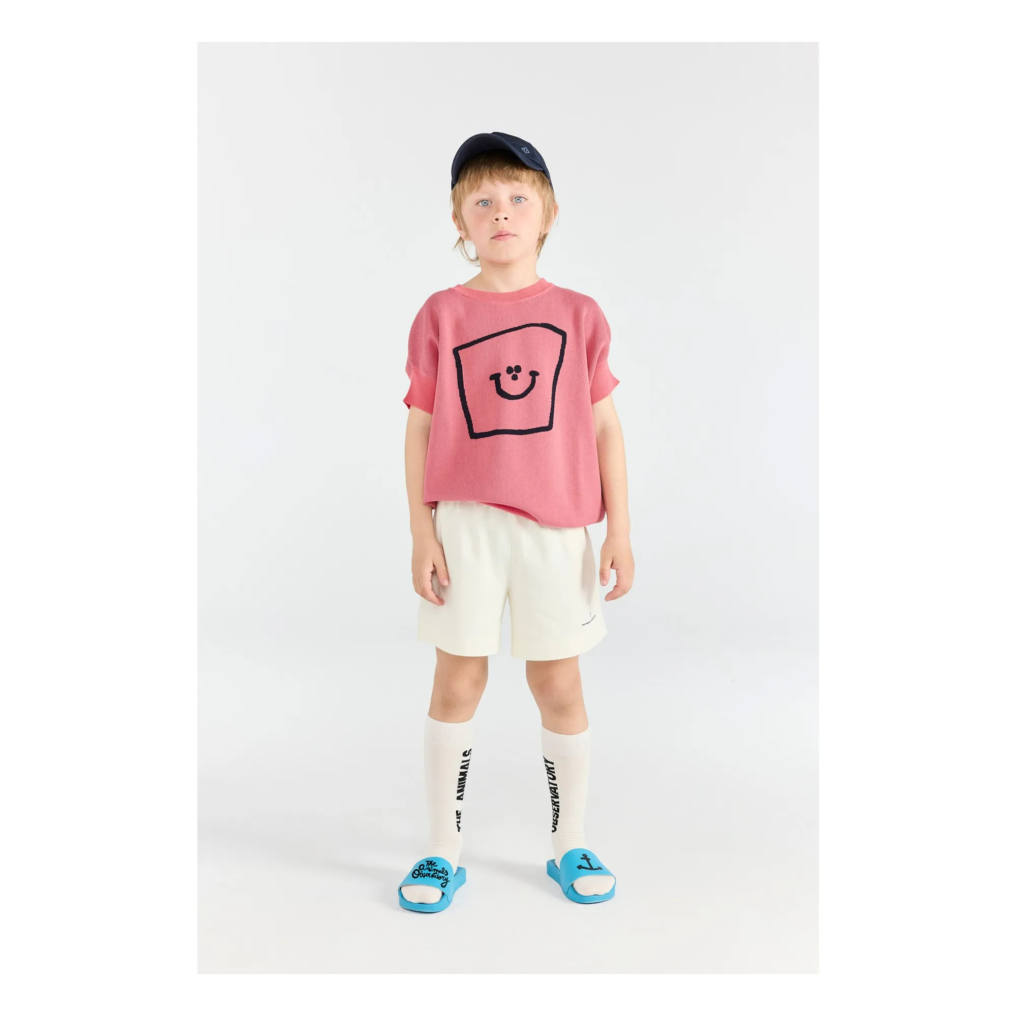 Pull Manches Courtes Bat | Rose- Image produit n°1