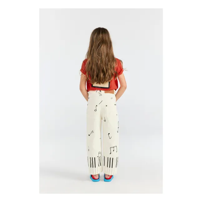 Pantalon Ant Musique | Blanc