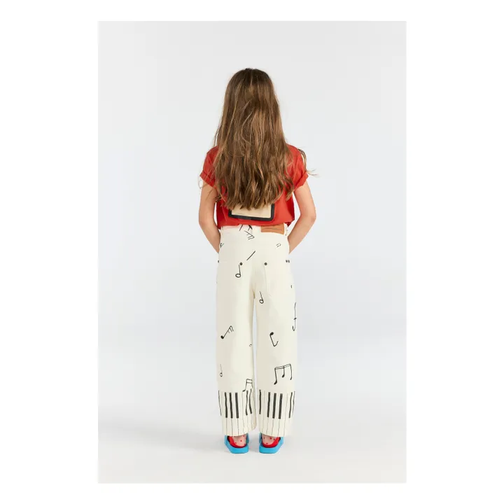 Pantalones Ant Musique | Blanco- Imagen del producto n°2