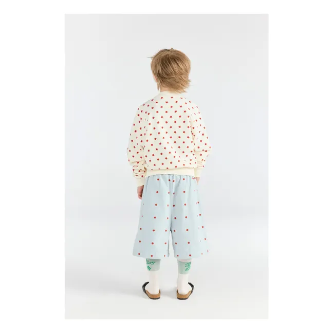 Chaqueta con cremallera Zebra Stars | Blanco