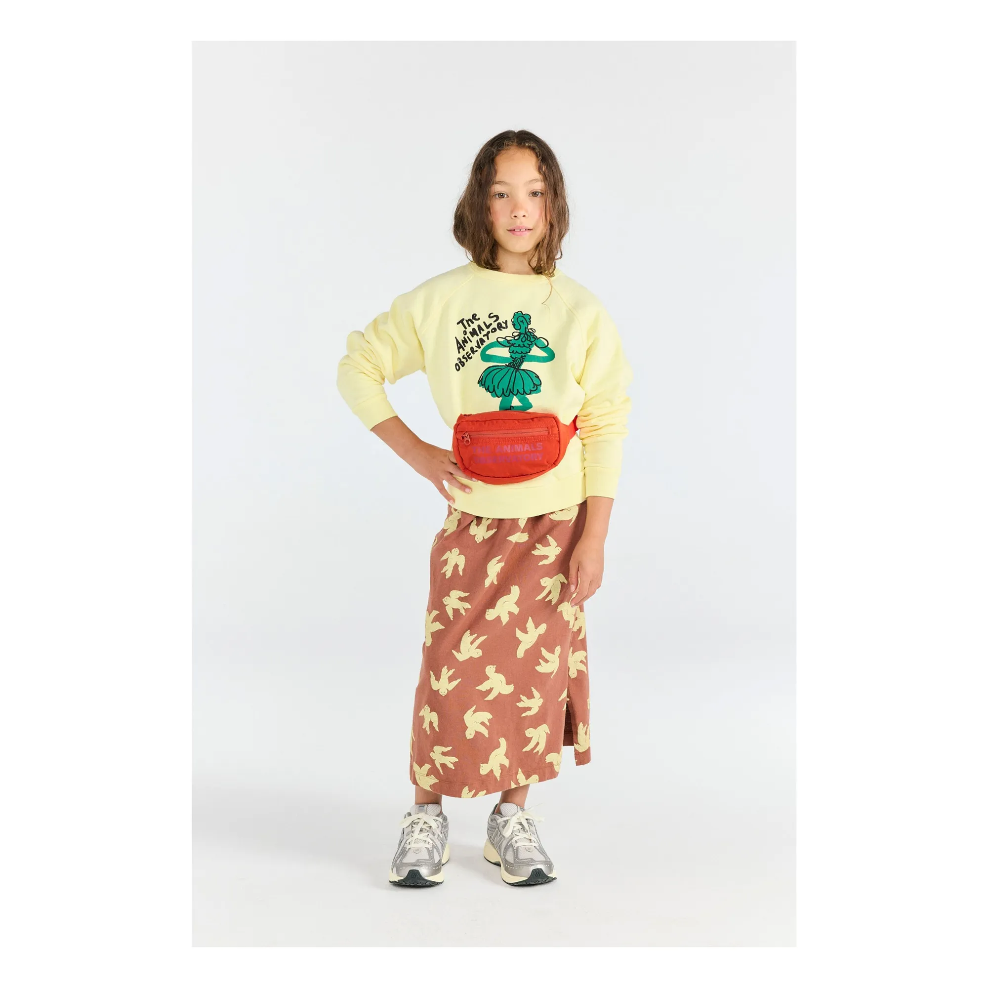 Sweat Shark Danseuse | Jaune- Image produit n°1