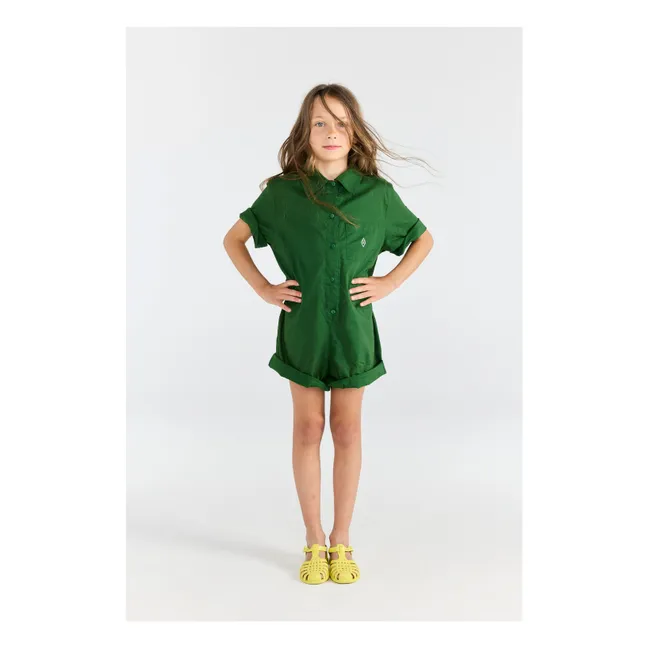 Combinaison Squirrel Coton Bio | Vert sapin