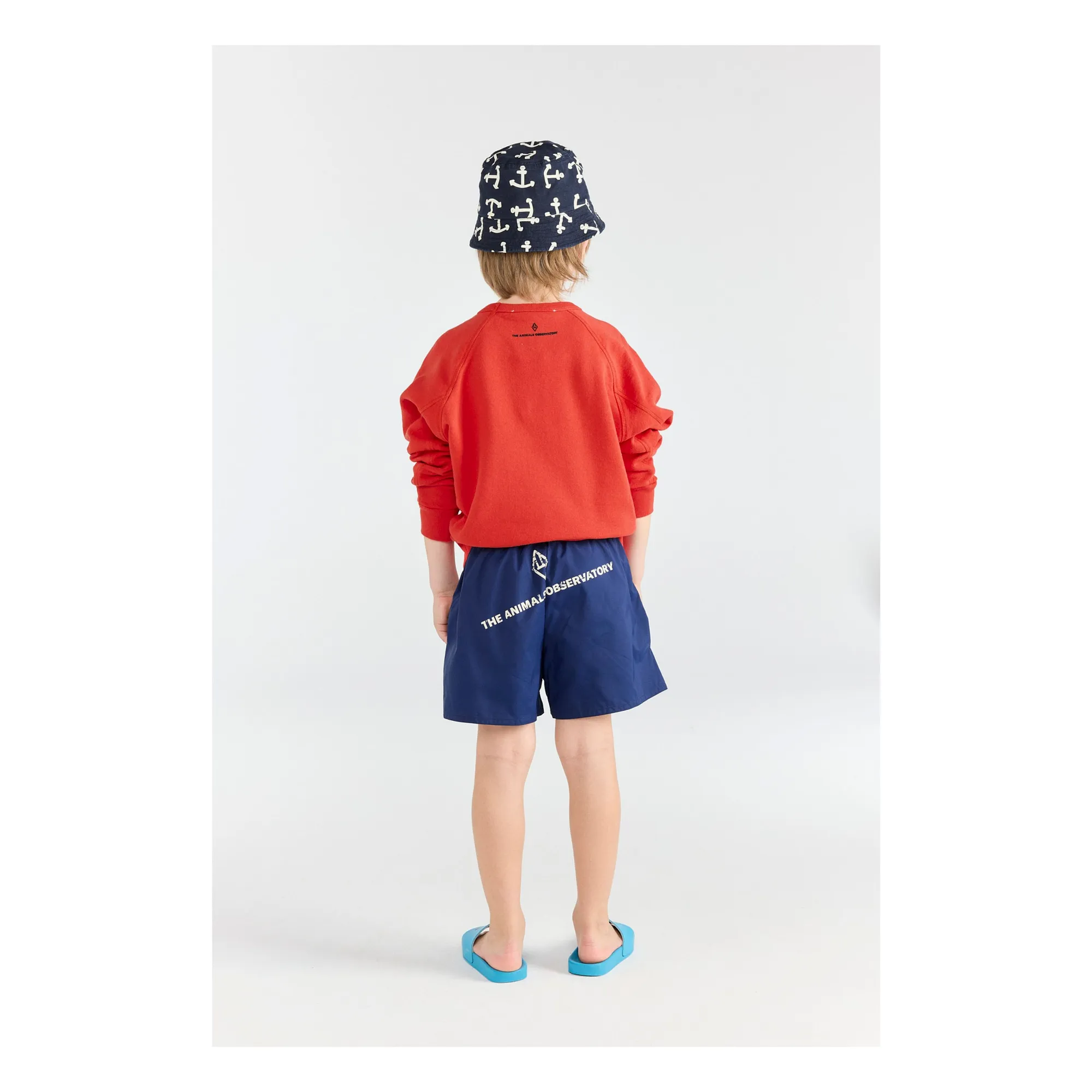 Sweat Shark My Friends | Rouge- Image produit n°2