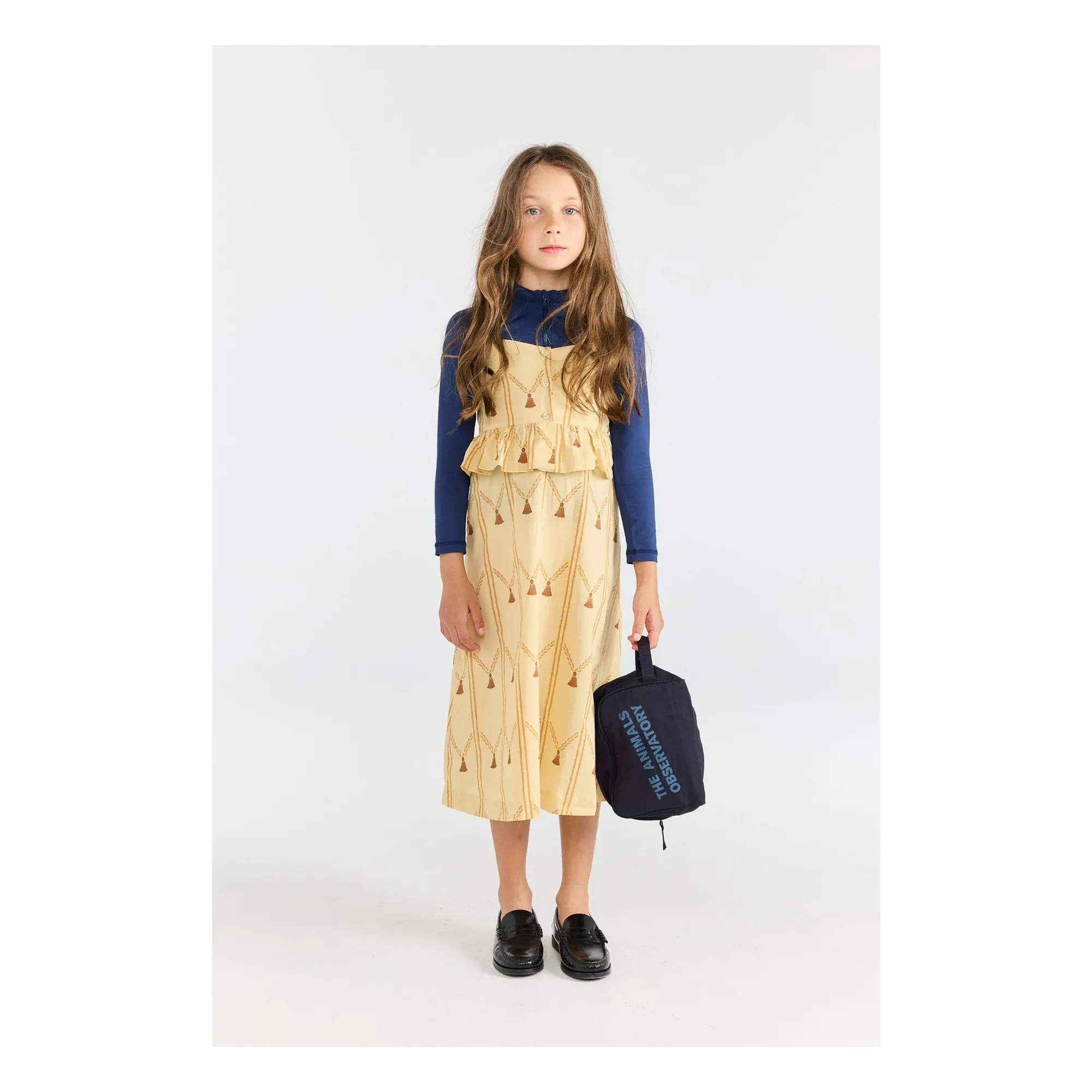 Robe Roe Coton Bio | Marron- Image produit n°1