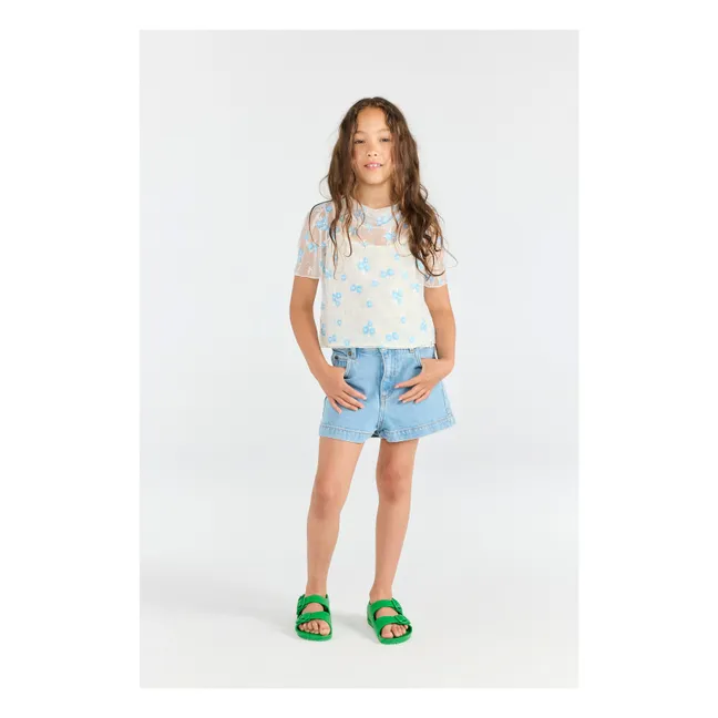 Denim Pig Organic Cotton Shorts | Blue