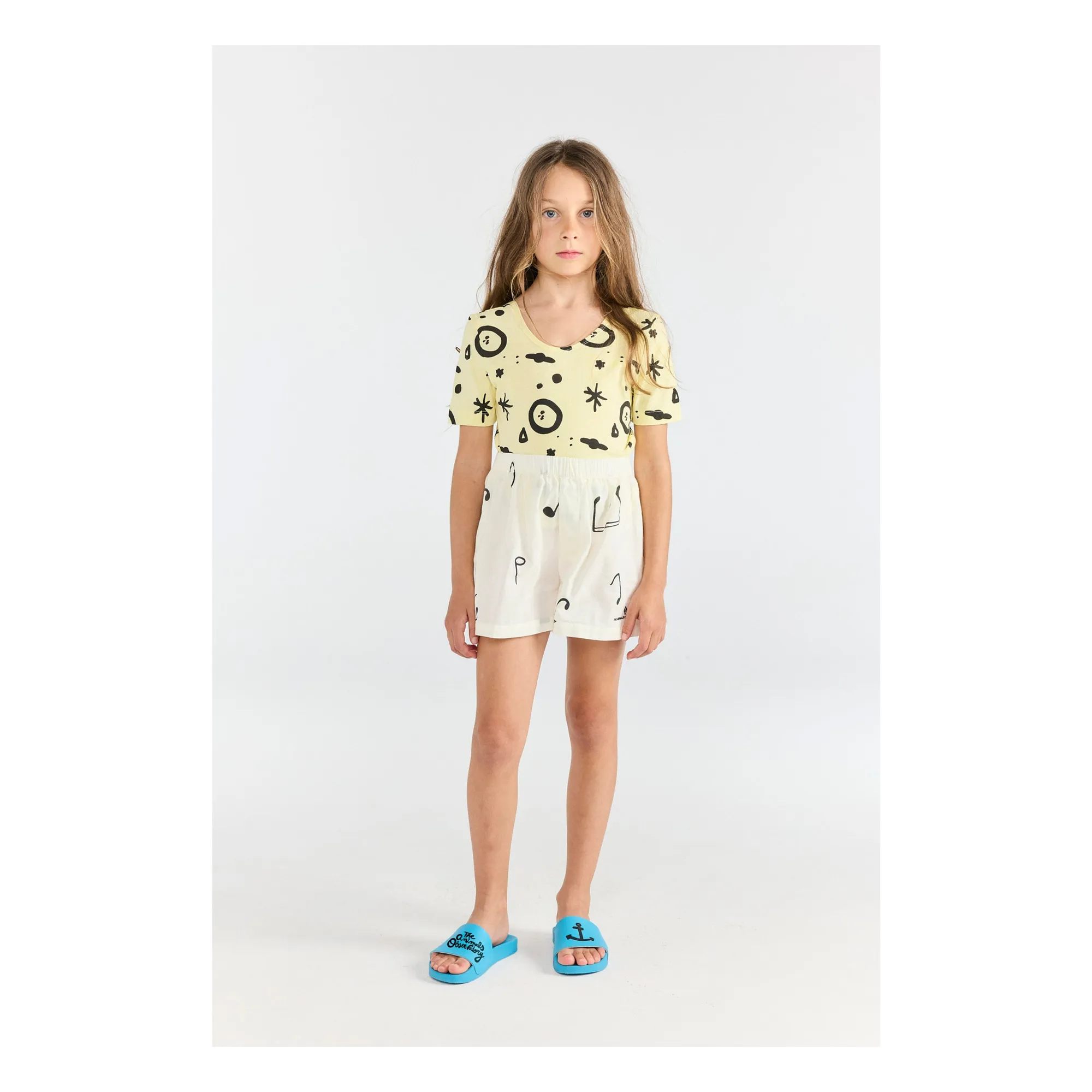 Short Pig Musique | Blanc- Image produit n°1