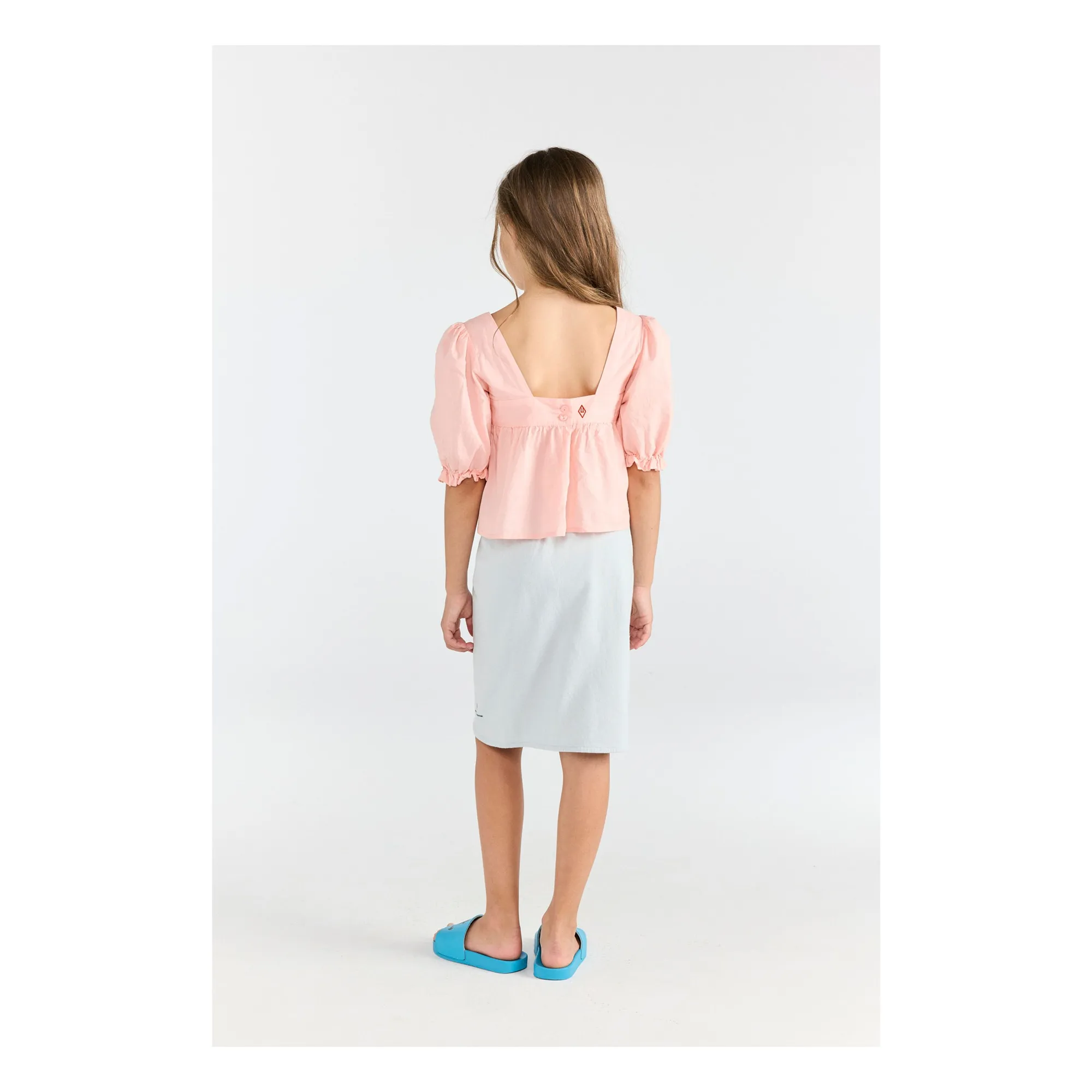 Blouse Mandril Coton Bio | Rose- Image produit n°2