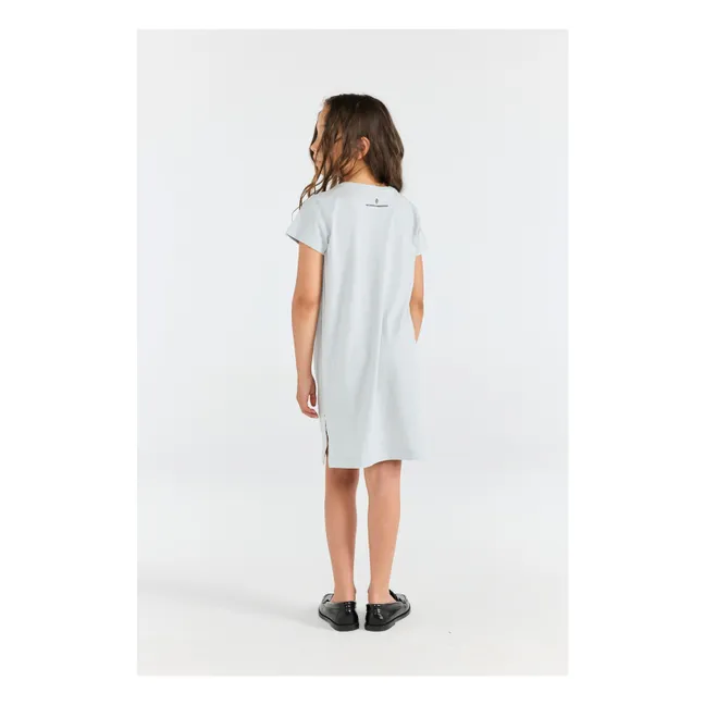 Robe Gorilla Danseuse Coton Bio | Bleu pâle