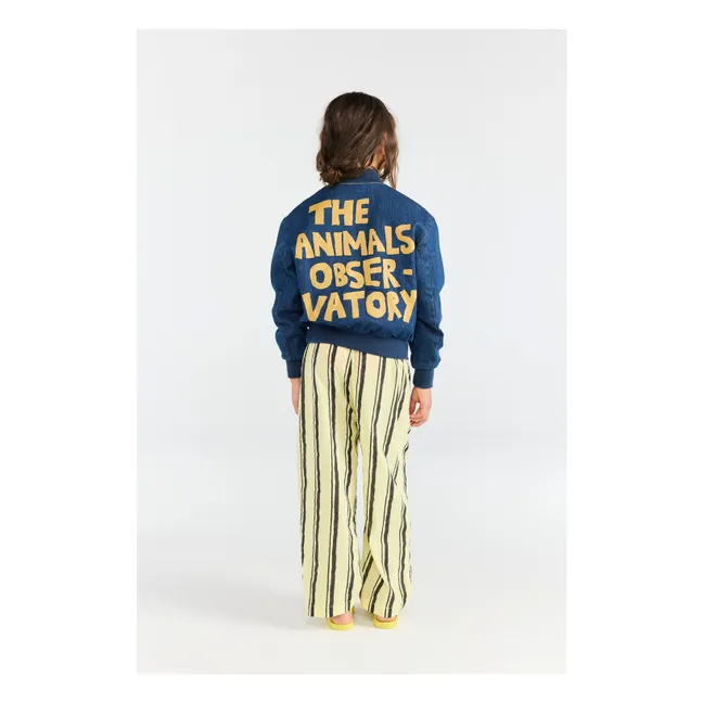 Bomber Denim Finch Organic Cotton | Dark Blue
