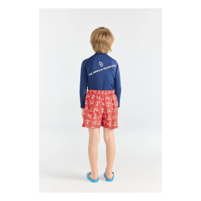 Anti-UV Deer T-shirt | Dark Blue