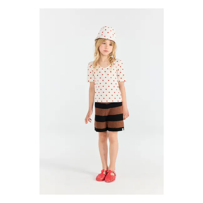 T-shirt Crayfish Etoiles Coton Bio | Blanc