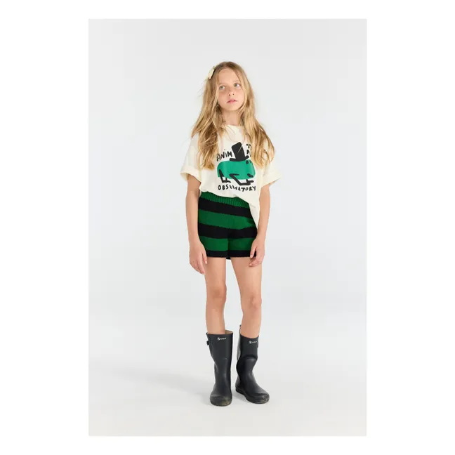 T-shirt Collie The Animals Observatory Coton Bio | Blanc