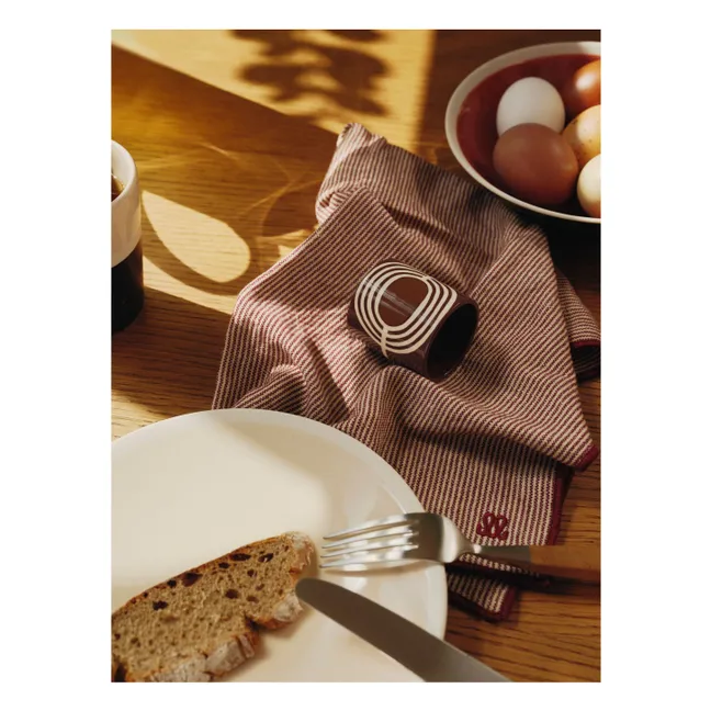 Serviette Tempo | Karminrot