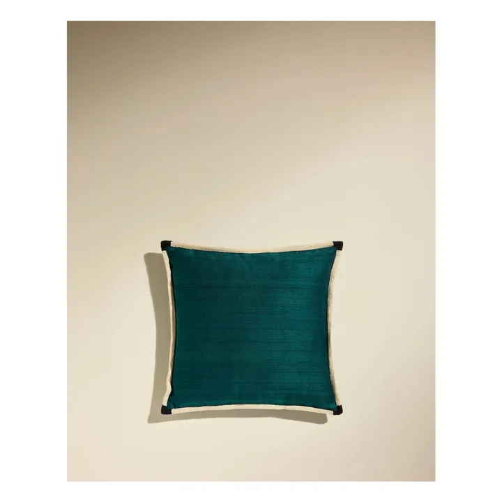 Coussin en soie Séquence | Thé de Chine- Image produit n°1