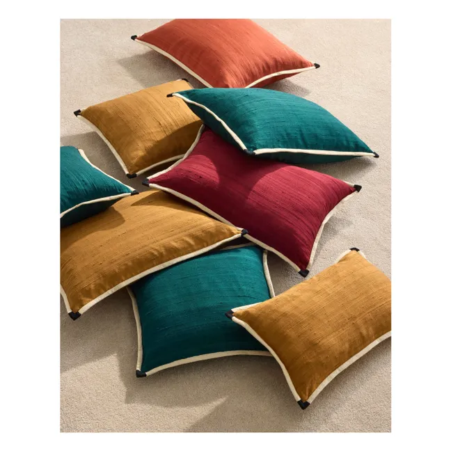 Coussin en soie Séquence | Thé de Chine