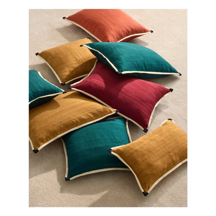 Coussin en soie Séquence | Thé de Chine- Image produit n°3