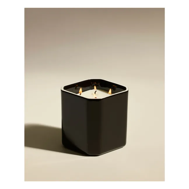 Bougie Facette - Ambre noire