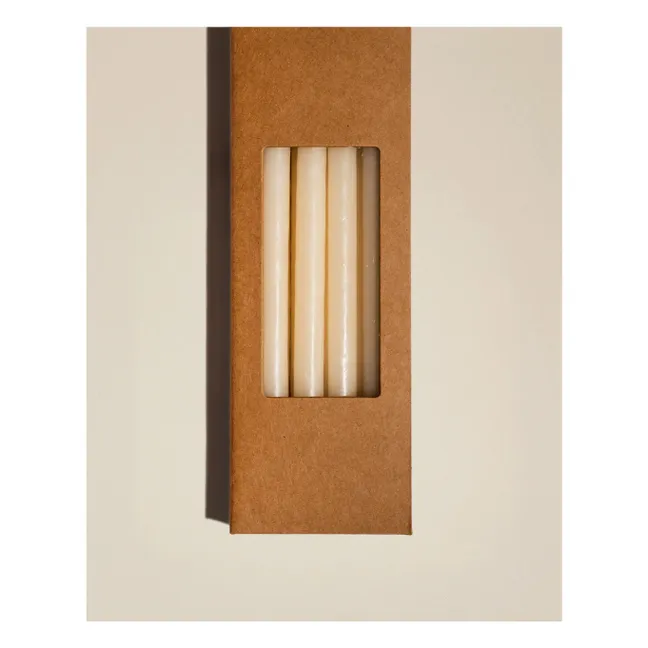 Velas finas - Lote de 10 | Crudo