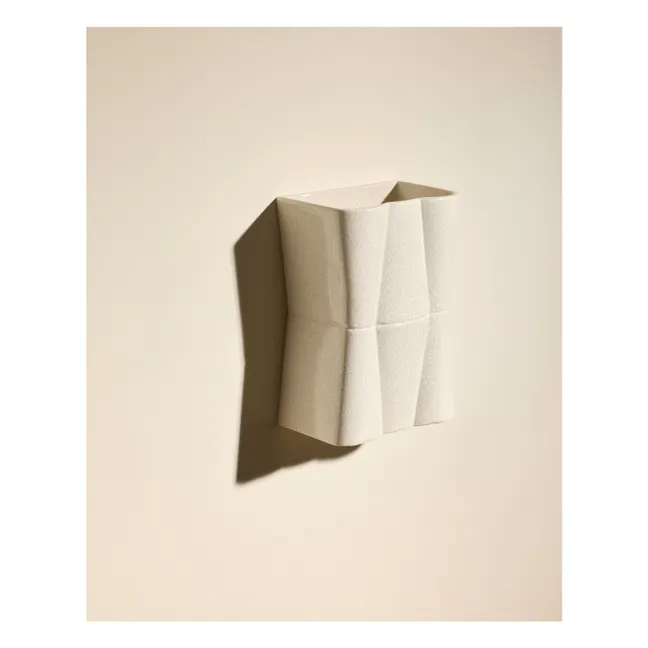 Lampada da parete in ceramica Muse | Off-White