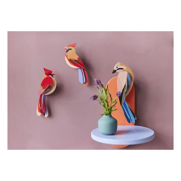 Décorations murales Cardinals - Set de 2 | Rouge- Image produit n°5